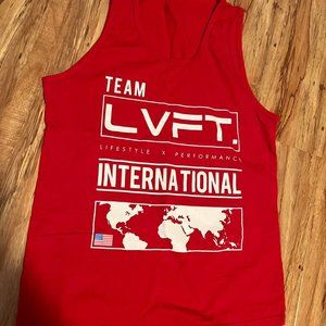 LVFT Men Muscle Tank Top Red International